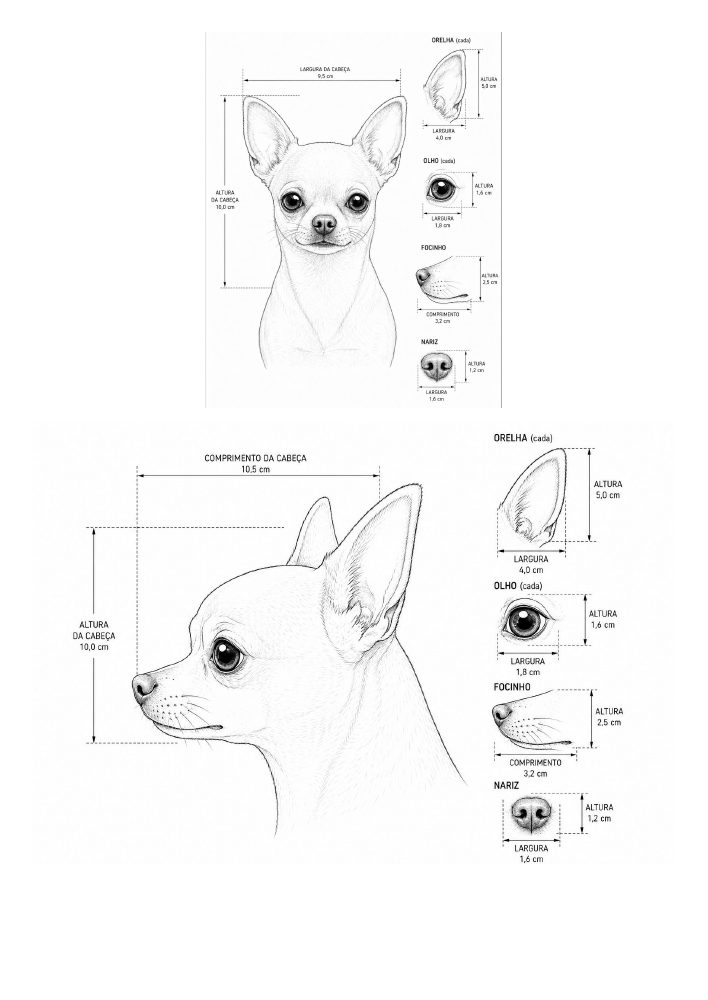 Desenho com medidas